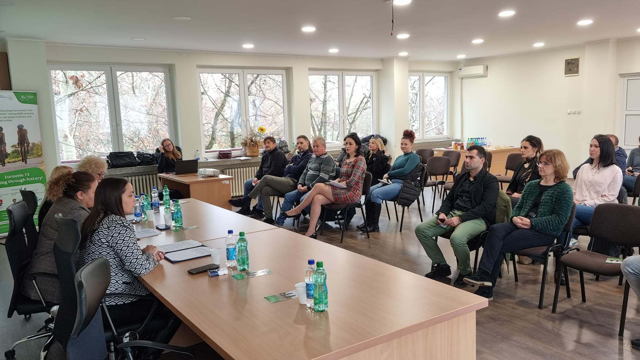 Početna konferencija projekta ''Vožnja biciklom Stazom Gvozdene zavese – Euro velo 13 u Banatu'' Cycling ROSE