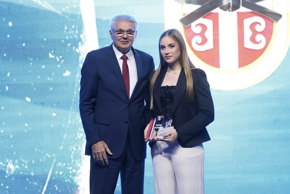 Milica Radaković nagrađena za vrhunski rezultat