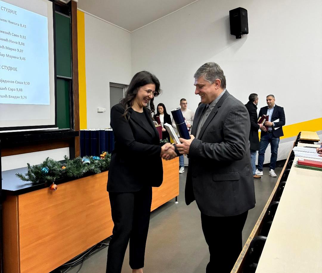 Sara Bašić iz Česterega najbolja studentkinja smera Visoke tehničke škole 