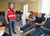 Akcija dobrovoljnog davanja krvi u Banatskom Karađorđevu i Novom Itebeju