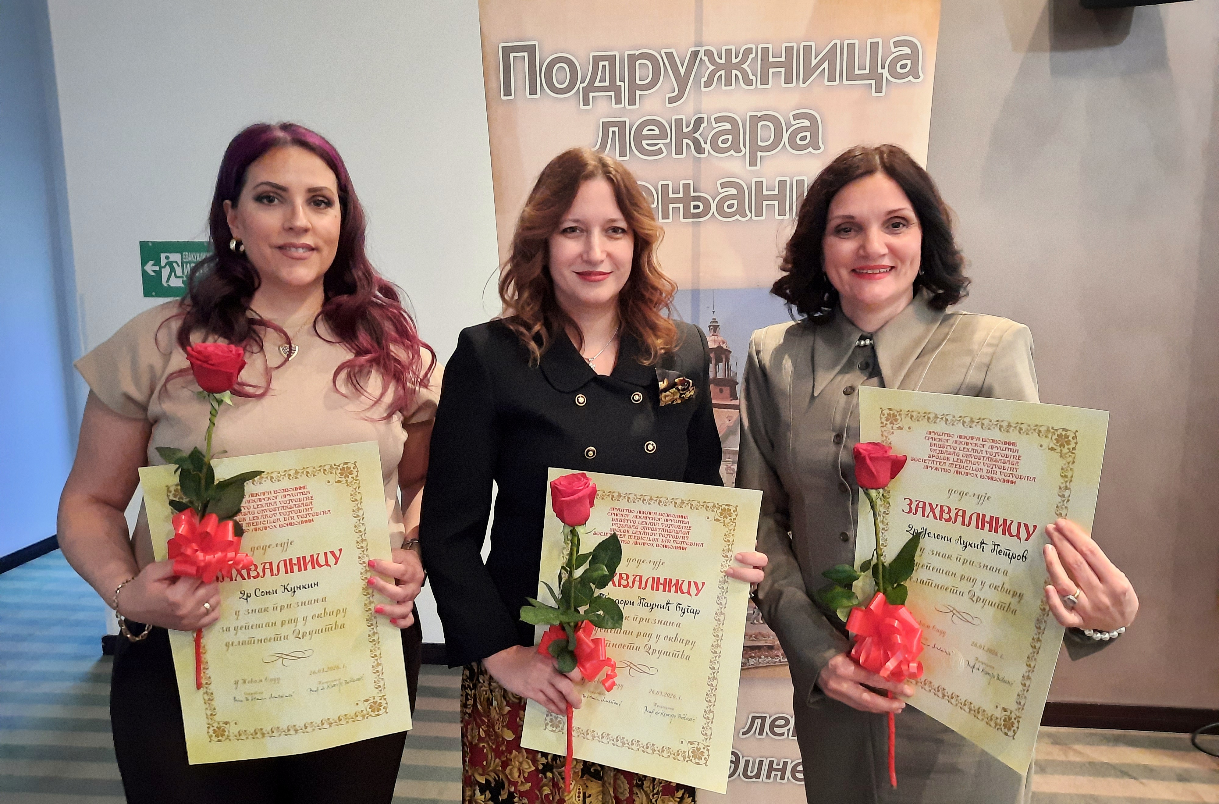 Žitištanka dr Teodora Paunić Bugar dobitnik priznanja