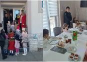 Mališani vrtića posetili restoran ''Monte Rosa'' u Žitištu